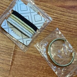 Women’s Accessories | Hair ties & Cuff Bracelet | Tocara | NWT